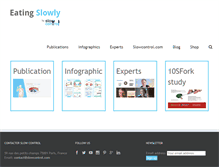 Tablet Screenshot of eatingslowly.com